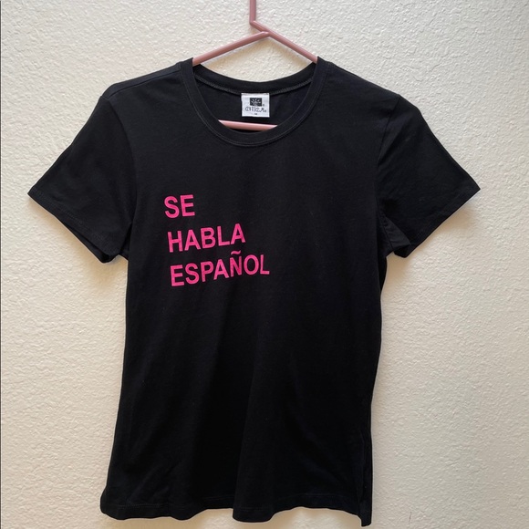 Se Habla Español  T Shirt Latina size Medium - Picture 1 of 5